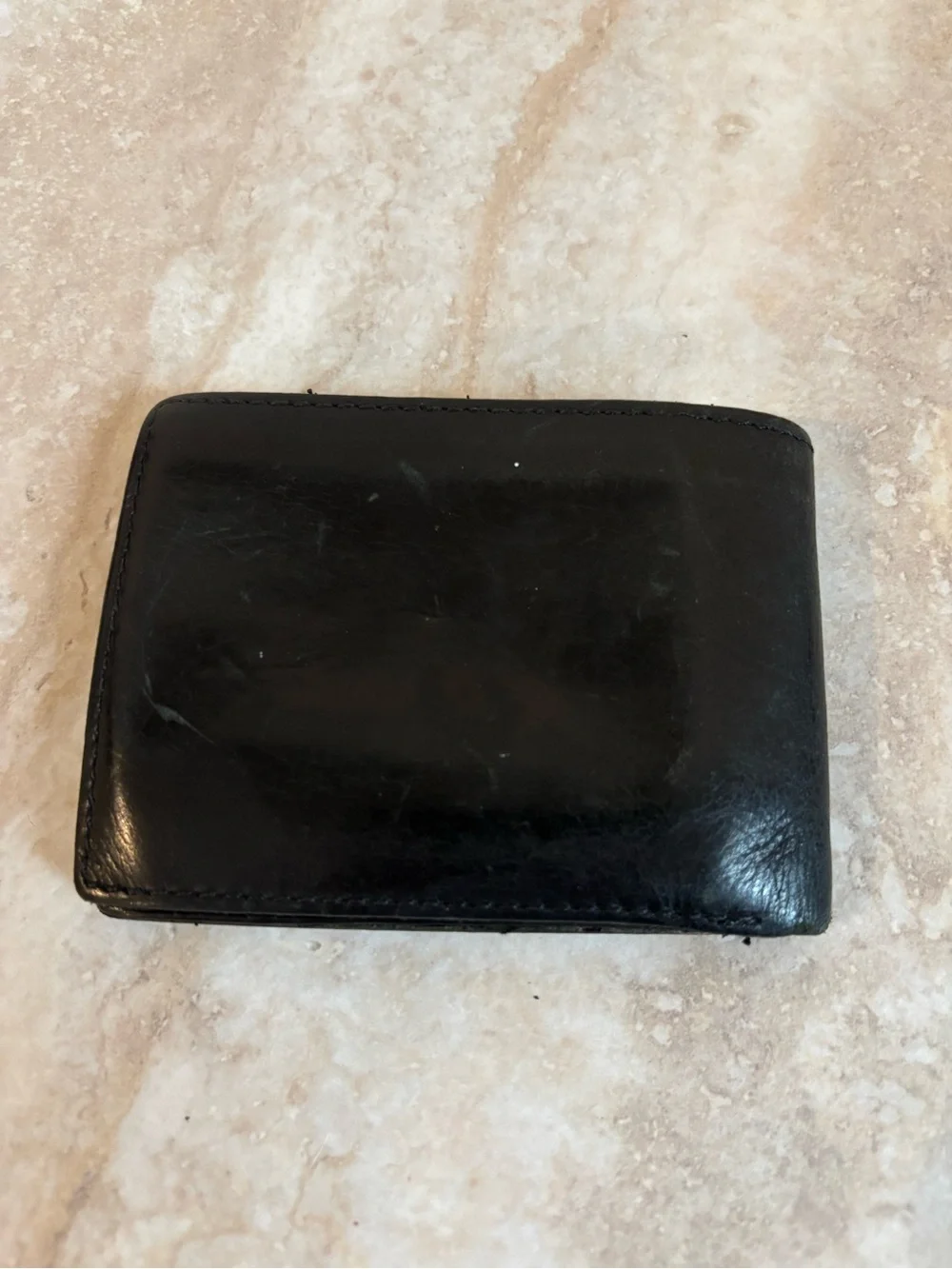 Harley Davidson Men's Black Leather Bifold Wallet
